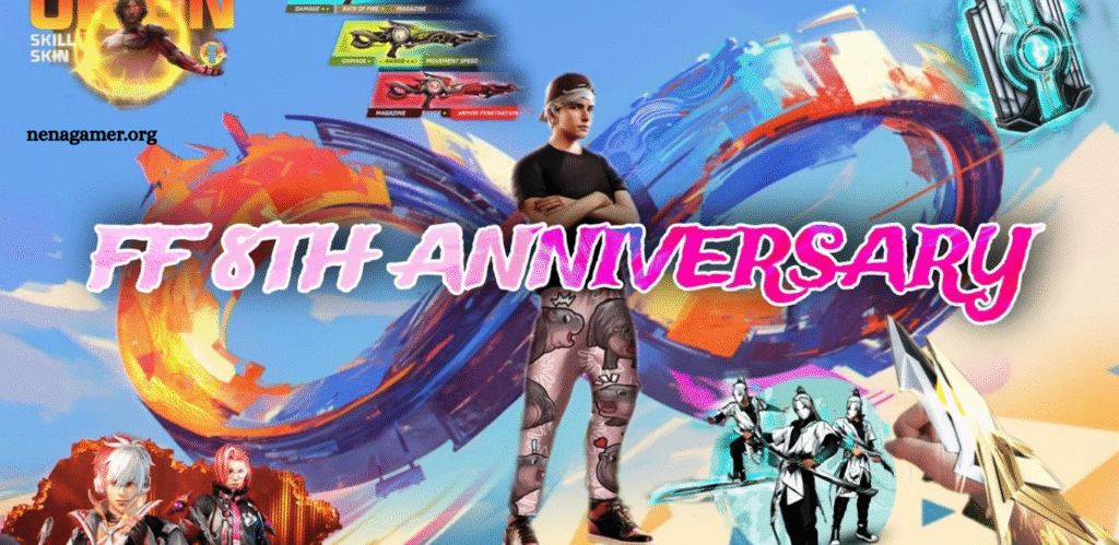 Free Fire's 8th Anniversary - Enter the Infinity Station